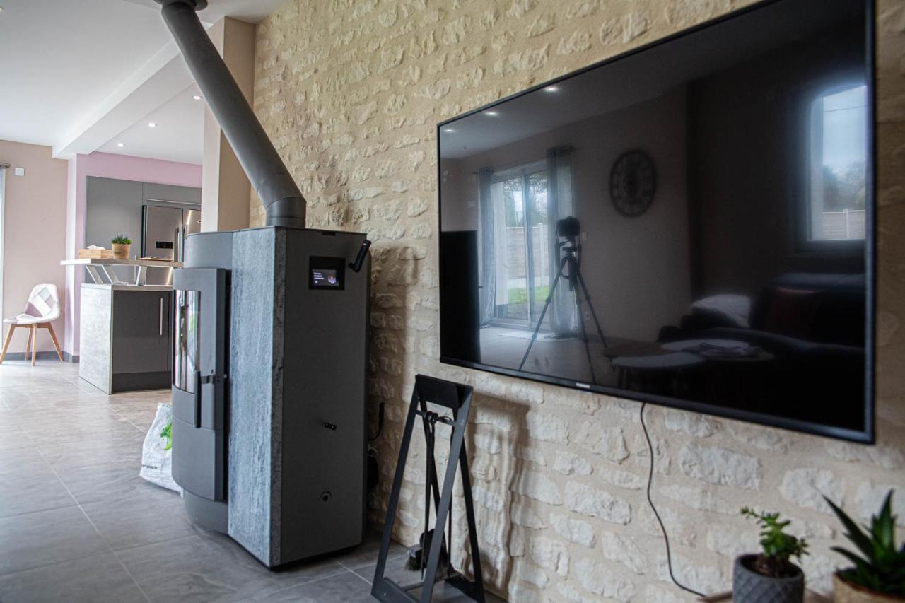 Kokana Modern Holiday Home Englesqueville-la-Percee Bagian luar foto